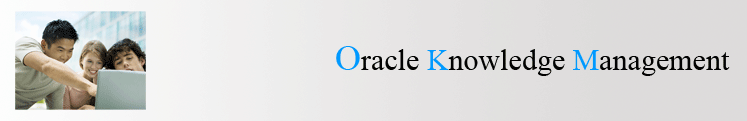 Oracle Knowledge Management